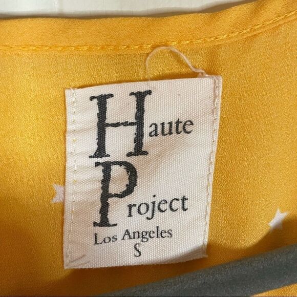 Haute Project Ruffle Sleeve Tie Front Crop Top - Picture 5 of 5